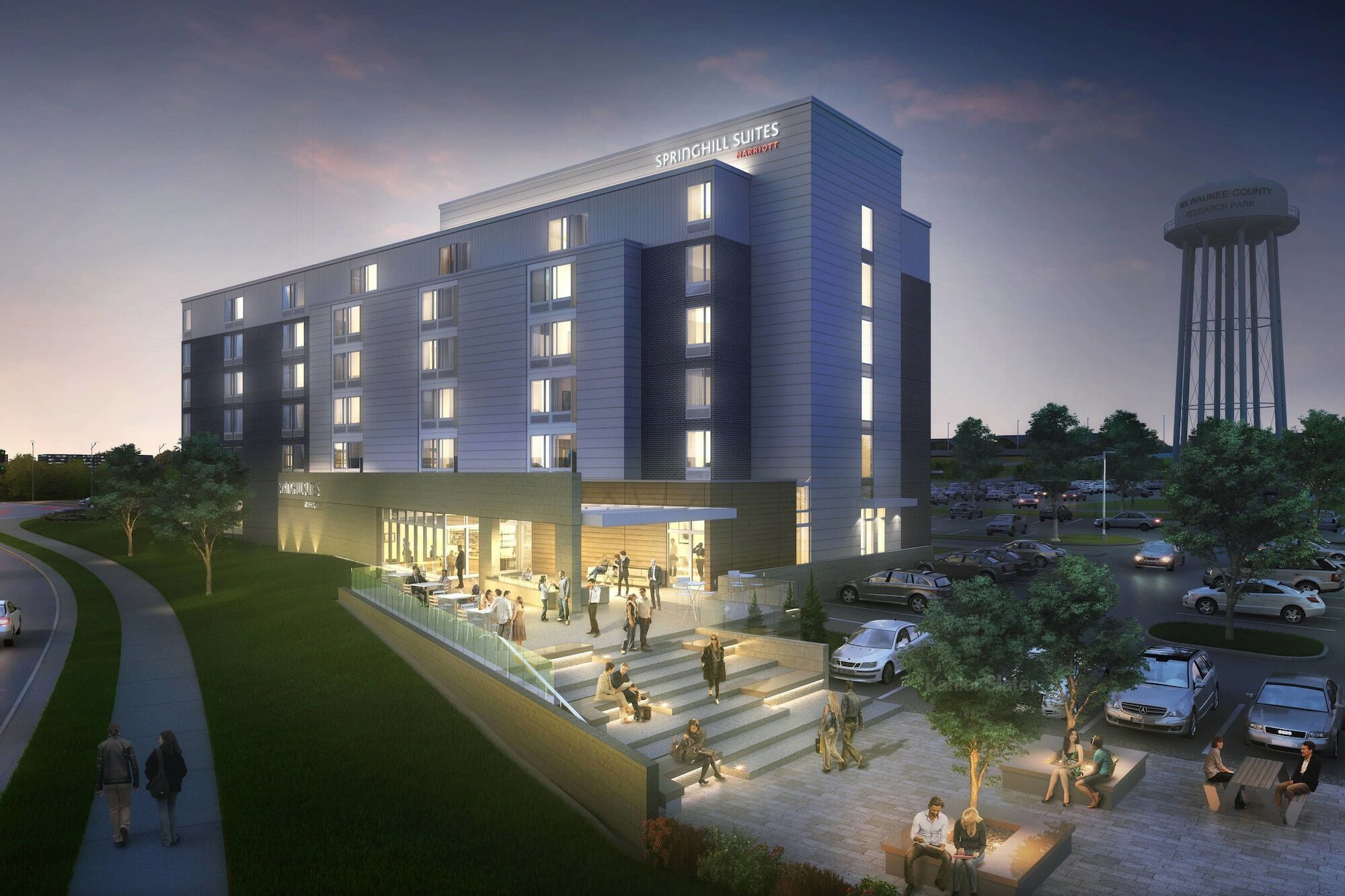 Springhill Suites By Marriott Milwaukee West/Уауатоса Екстериор снимка